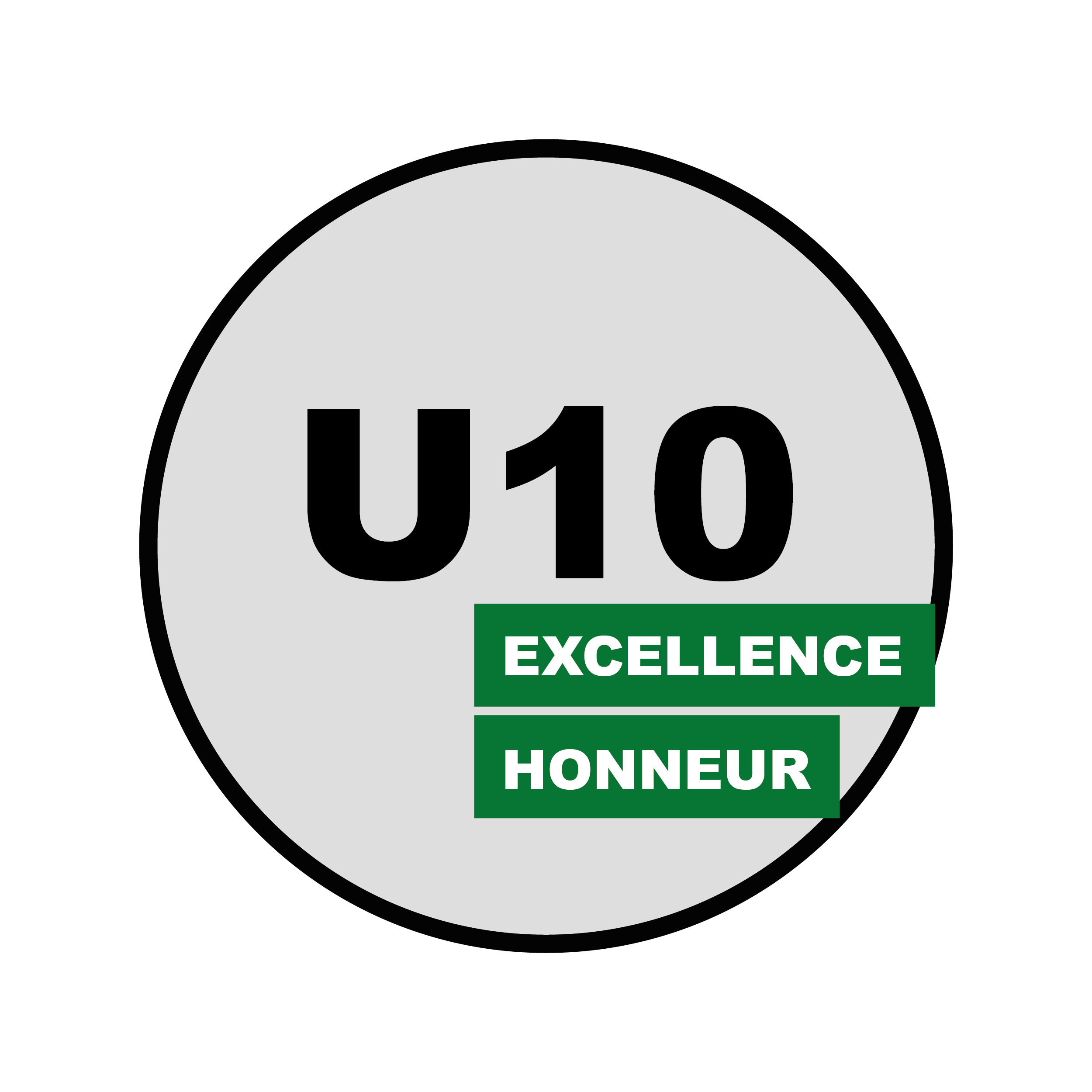 Catégorie U10 - Excellence & Honneur